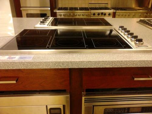 Viking 36" wide electric cooktop 